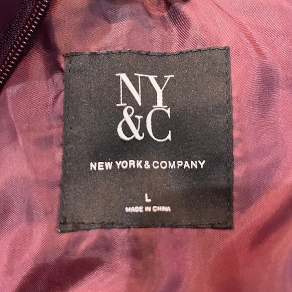 Purple Puffer Vest Large - Picture 3 of 4